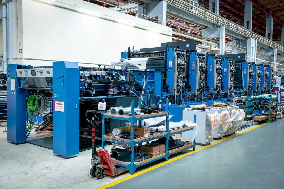 高寶大幅面膠印機(jī)利必達(dá)系列產(chǎn)品風(fēng)靡全球